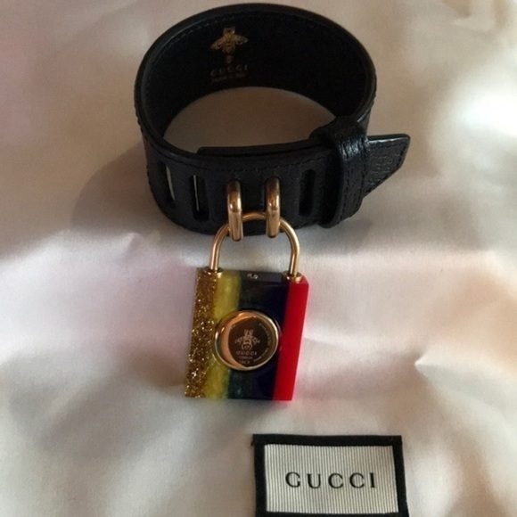 GUCCI watch leather‎ bracelet authentic 100%​​ - Picture 1 of 8